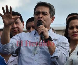 El presidente se ha jactado del respaldo de Departamento de Estado en su plan de incautación de drogas. Foto: AFP