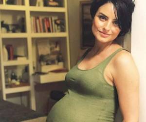 Aislinn ha confesado que ha disfrutado cada momento de su embarazo. Foto: Instagram
