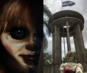 La muñeca más aterradora del cine está de vuelta y Honduras fue uno de sus escenarios para la promoción de la película. Foto cortesía Warner Bros