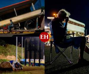 Unas 5,000 personas están refugiadas al aire libre con los nervios de punta por la serie de terremotos que desde hace más de dos semanas golpean Puerto Rico, a la espera de que el presidente Donald Trump responda una declaración de desastre solicitada por la isla. Fotos AFP