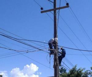 Las cuadrillas de la Empresa Energía Honduras realizarán labores de mantenimiento.