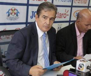 Jorge Luis Pinto, técnico de la Selección de Honduras (Foto: EL HERALDO)