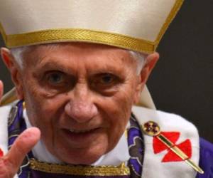 El Papa emérito, Benedicto XVI. FOTO: AFP