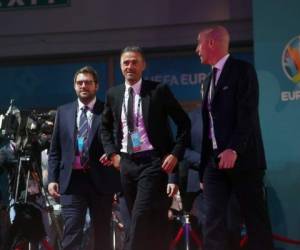 Luis Enrique confirmó que la selección se concentrará en Santander, San Sebastián o en el centro de la Federación Española en Las Rozas, cerca de Madrid. Foto: AFP.