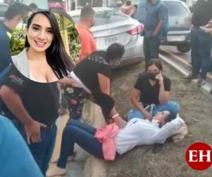 La famosa presentadora de televisión y tiktoker, Riccy Moreno, fue atacada este miércoles en San Pedro Sula.