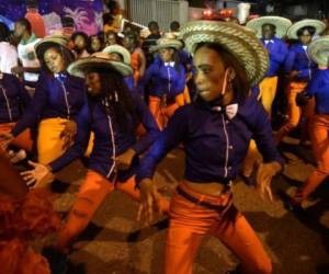 Celebración de pre Carnaval en Puerto Príncipe. Foto AFP