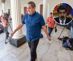 Único hijo del mandatario venezolano, Maduro Guerra se presenta en Twitter como 'soldado hasta más allá de esta vida' del fallecido expresidente Hugo Chávez. Foto: Agencia AFP.