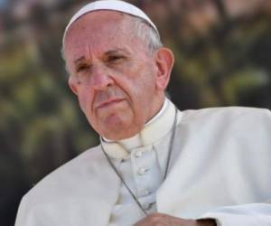 El papa Francisco durante misa en el Vaticano. Foto AFP