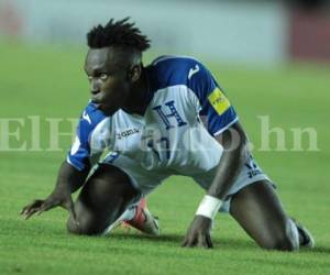 Alberth Elis, delantero de la Selección Nacional de Honduras. (Foto: Juan Salgado / Grupo Opsa)