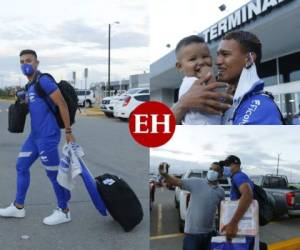 Con mucha emoción y con el boleto a Tokio 2021 en la mano, la Selección Nacional sub-23 de Honduras arribó el jueves 1 de abril al Aeropuerto Internacional Ramón Villeda Morales. Ahí fueron recibidos como héroes por aficionados, amigos y familiares que reconocieron la gran labor de la bicolor en el Preolímpico de Guadalajara, donde la 'H' fue una digna subcampeona. Fotos: Edwin Romero | EL HERALDO