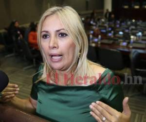 Diputada nacionalista por el departamento de El Paraíso, Sara Medina. Foto: Archivo EL HERALDO.