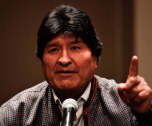 Evo Morales se encuentra en Ciudad de México desde hace una semana. AP.