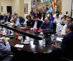 El presidente Juan Orlando Hernández solicitó apoyo a los países y organismos cooperantes para acceder a Fondo Verde del Clima que contiene 65 millones de dólares. Foto: EL HERALDO