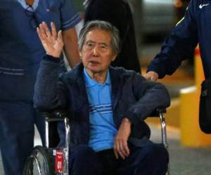 Alberto Fujimori fue indultado por el presidente peruano Pedro Pablo Kcuzynski. Foto: AFP