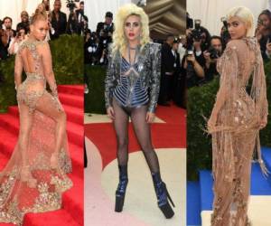 Beyoncé, Lady Gaga y Kylie Jenner, son tan solo algunas de las artistas que han desfilado por la alfombra roja de la MET Gala.