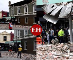 En la segunda ciudad más poblada de Australia, Melbourne, fue donde se sintió el mayor impacto del sismo, que hasta el momento sólo dejó daños materiales considerables. Aquí te  dejamos imágenes de los daños. Fotos: Agencia AFP