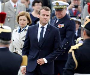 Emmanuel Macron es el presidente de Francia. (AFP)