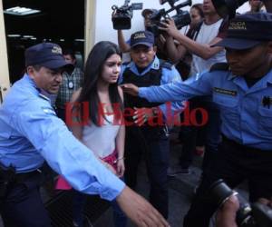 Olga López es la única mujer implicada en el crimen contra Carlos Collier. (Foto: Emilio Flores / EL HERALDO)