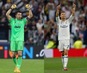 Buffon es actualmente el máximo referente de la Juventus, mientras que Cristiano Ronaldo conducirá al real Madrid a la Duodécima (Foto: Agencia)