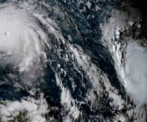 Tanto Katia como Jose alcanzaron la categoría 1 de huracán. Foto: AFP