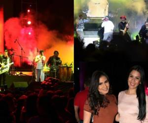 La banda colombiana Piso 21 y el cantante venezolano Danny Ocean, se presentaron el jueves 7 de febrero en el estacionamiento del Hotel Clarion, en Tegucigalpa, Honduras.