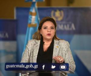 La canciller Sandra Jovel dio conocer el plazo que el gobierno guatemalteco dio a la ONU.