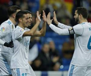 Lucas Vázquez volvió a poner por delante a los Blancos a la hora de juego, pero el Numancia no solo no se vino abajo, sino que encerró en su área al Real Madrid en los últimos 20 minutos del partido. (AP)