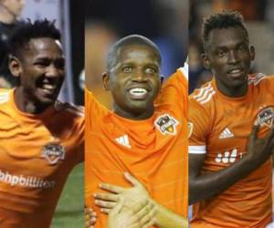 Los legionarios juegan en el equipo naranja Houston Dynamo.