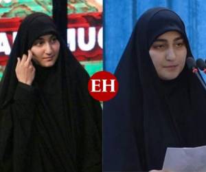 Zeinab Soleimani, la hija del general asesinado Qassem, ha jurado vengar la muerte de su padre a toda costa. Fotos: Cortesía.