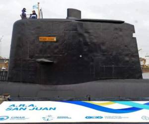 El submarino desapareció el pasado miércoles. Desde entonces las autoridades realizan una búsqueda exhaustiva. Foto: AFP