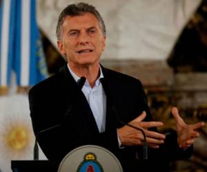 Mauricio Macri, presidente de Argentina. Foto: Agencia AFP