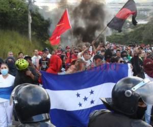 Las protestas en Honduras tendrían también impulsos desde Venezuela. Foto: El Heraldo.