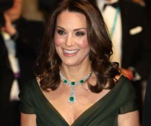 Kate Middleton está por convertirse en mamá por tercera vez. Foto: AFP