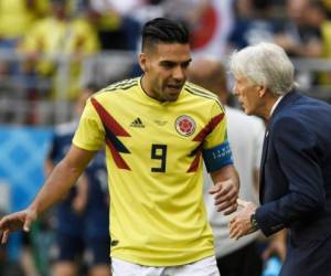 Radamel Falcao, delantero de la Selección de Colombia. Foto: Agencia AFP