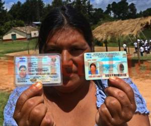 Los habitantes de Nahuaterique tienen doble nacionalidad, pero reconocen que ya son hondureños por nacimiento. Foto: Johny Magallanes/ELHERALDO