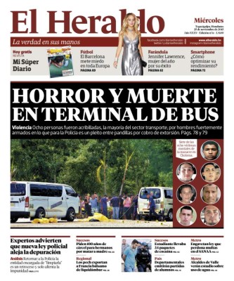 Horror de muerte en terminal de buses