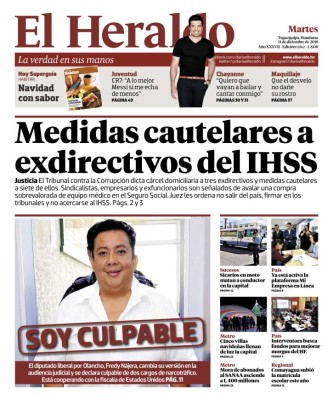 Medidas cautelares a exdirectivos del IHSS