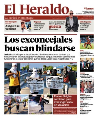 Los exconcejales buscan blindarse