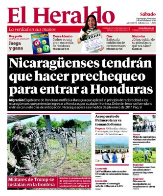 Nicaragüenses tendrán que hacer prechequeo para entrar a Honduras