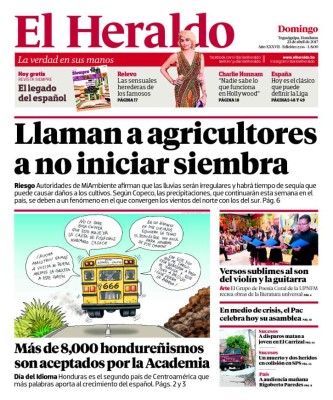 Llaman a agricultores a no iniciar siembra