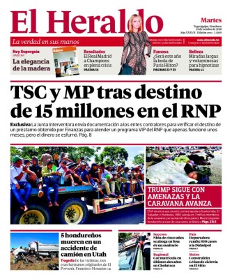 TSC y MP tras destino de 15 millones en el RNP