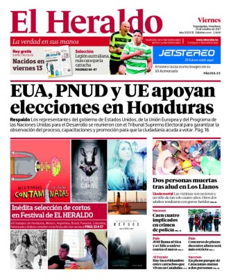 EUA, PNUD y UE apoyan elecciones en Honduras
