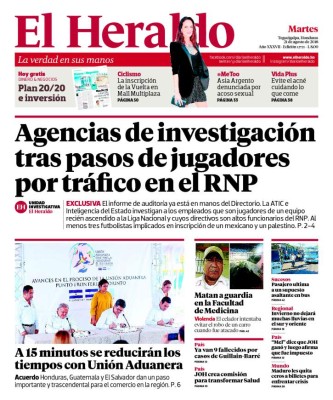 Agencias de investigación tras pasos de jugadores por tráfico en el RNP