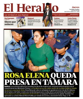 Rosa Elena queda presa en Támara