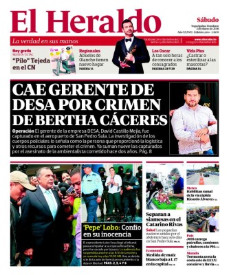 Cae gerente de DESA por crimen de Bertha Cáceres