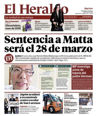 Sentencia a Ma será el 28 de marzo