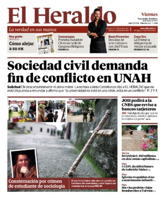 Sociedad civil demanda fin de conflicto en UNAH