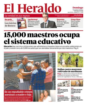 15,000 maestros ocupa el sistema educativo