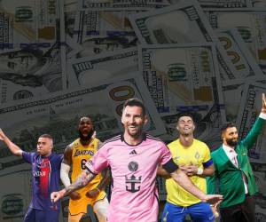 Con nombres habituales en la lista como Cristiano Ronaldo, Messi y LeBron James, Forbes ha dado a conocer el listado de los deportistas mejor pagados en 2024.