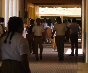 En el Instituto José Cecilio del Valle, el más grande de Choluteca, 303 alumnos resultaron reprobados.